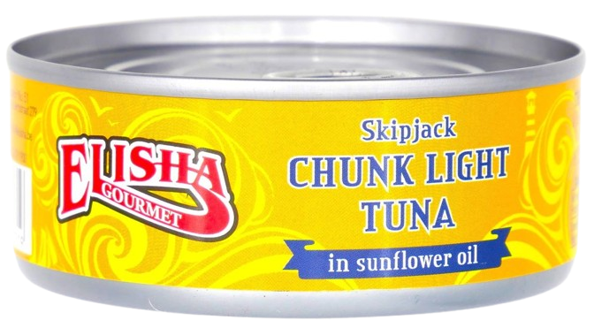 KOSHER TUNA IN SUNFLOWER OIL  ELISHA CRC 145 GR.