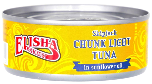 KOSHER TUNA IN SUNFLOWER OIL  ELISHA CRC 145 GR.