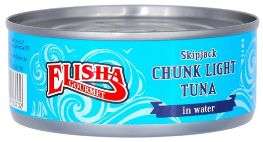 KOSHER TUNA IN WATER ELISHA  KLP CRC 145 GR.