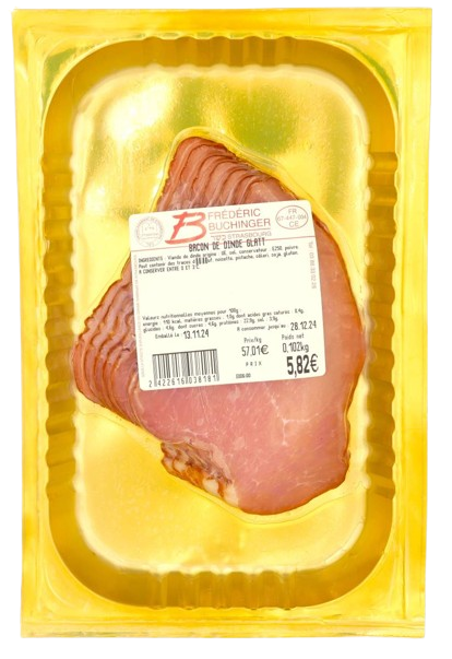 KOSHER TURKEY BACON GLATT 120 GR.