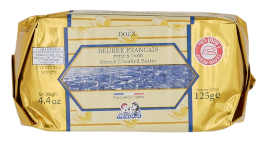 KOSHER UNSALTED BUTTER MK 125 GR.