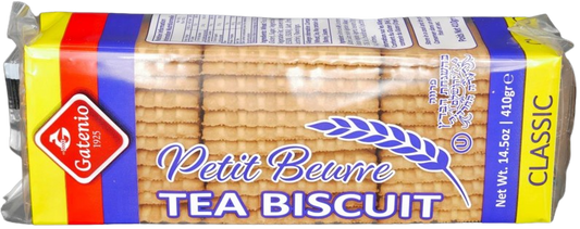 KOSHER VANILLA PETIT BEURRE BISCUITS GATTEGNO 410 GR.