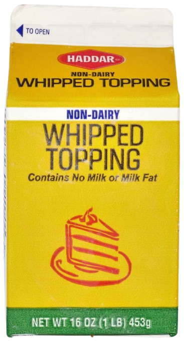 KOSHER WHIP TOPPING HADAR