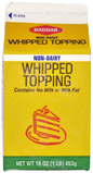 KOSHER WHIP TOPPING HADAR