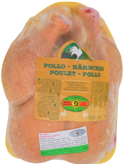 KOSHER WHOLE CHICKEN PINSON  SL 1,9 KG.