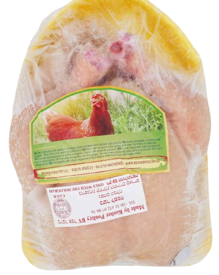 KOSHER WHOLE CHICKEN ROTTENBERG 1.9 KG.