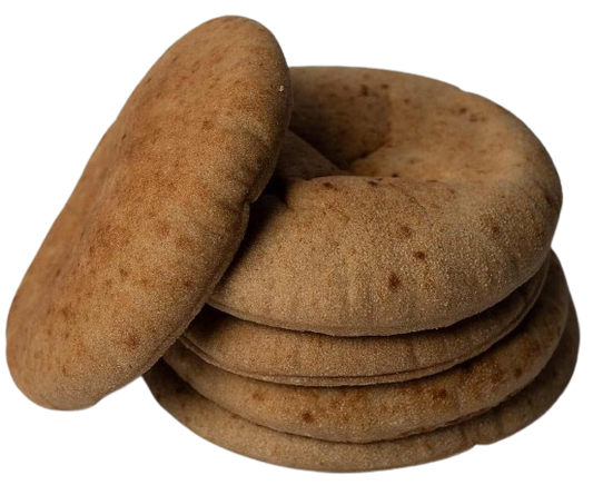 KOSHER WHOLE WHEAT PITA FROZEN