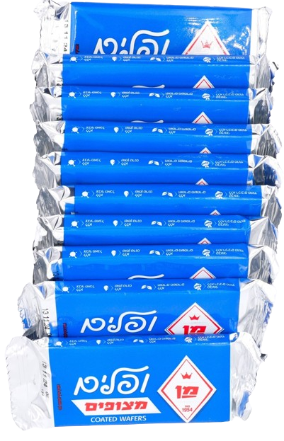 MAN KOSHER CHOCOLATE COATED WAFERS 10 X 22 GR.