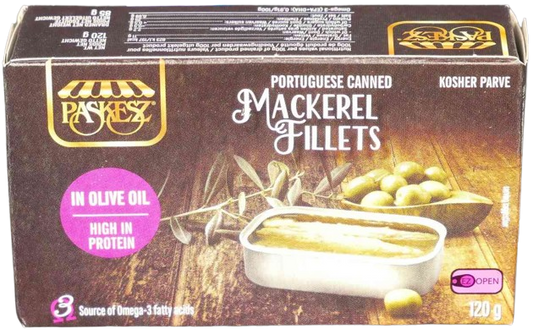 FILETTO SGOMBRO IN OLIO D OLIVA 120 GR.