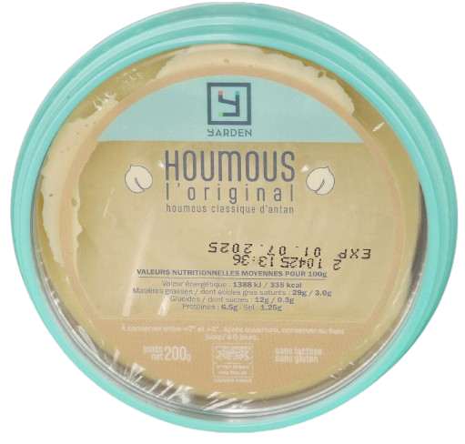 HOUMUS KOSHER YARDEN 200 GR.