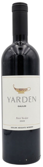 Petit Verdot Yarden Kosher Red Wine PETIT VERDOT YARDEN  750 ML. Kosher Red Wine  Golan Heights Israel