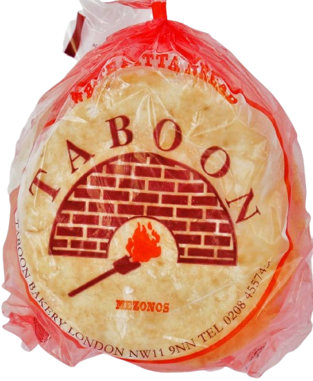 PITA KOSHER MEZONOT 6 X 80 GR  ∅ 14cm