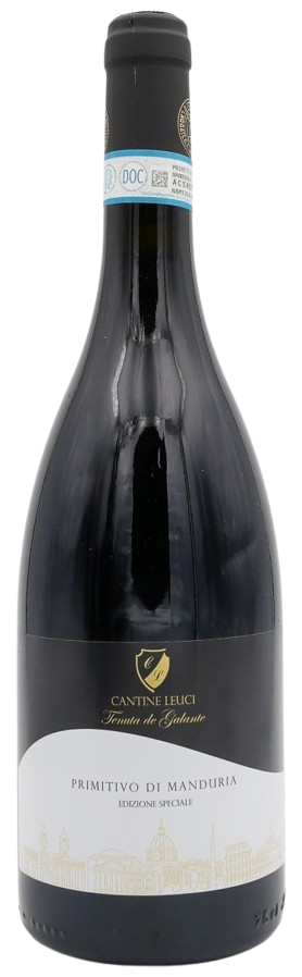 PRIMITIVO DI MANDURIA D.O.C 750 ML.  Kosher Red Wine From Italy