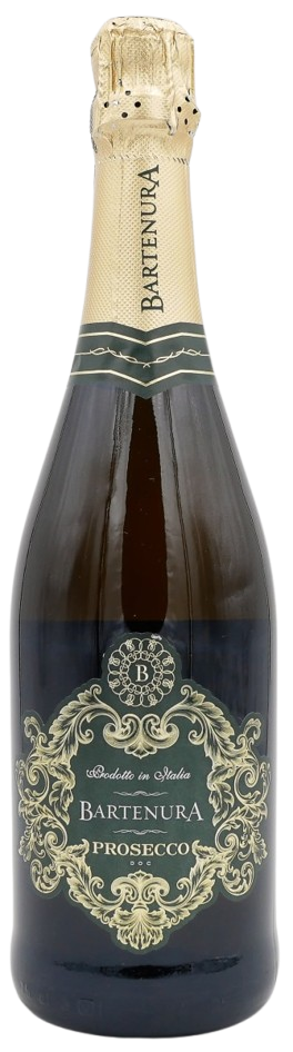 PROSECCO D.O.C. BARTENURA 750 ML. Kosher White Dry Sparkling Wine