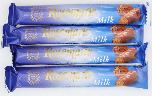 SHMERLING SWISS KOSHER CHOCOLATE ROSEMARIE MILK STICKS  4 X 23 GR.