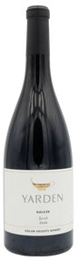 YARDEN SYRAH 750 ML. Kosher Red Wine Golan Heights Winery Israel